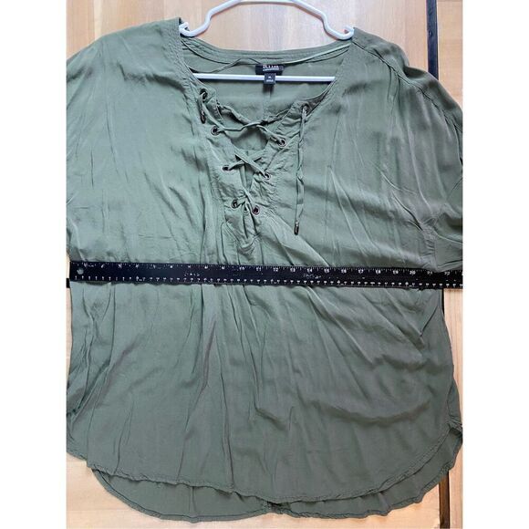 a.n.a Tie Front Women’s Blouse - Picture 6 of 6